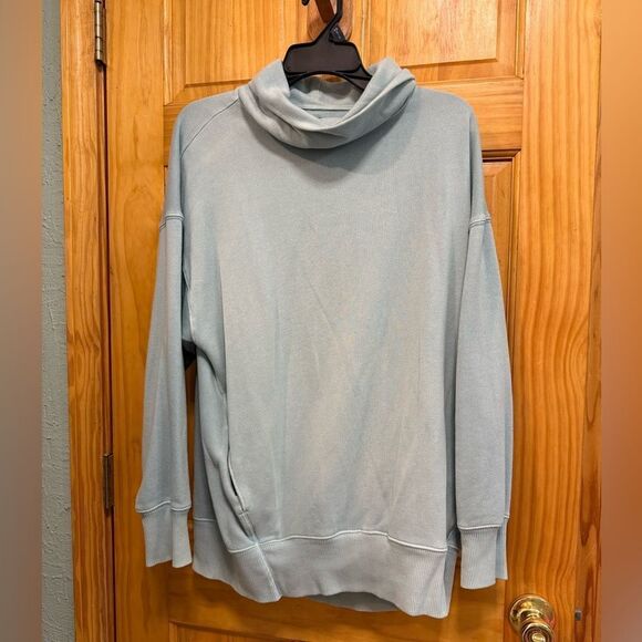 Aerie size S oversized cowl neck sweatshirt - Picture 1 of 11